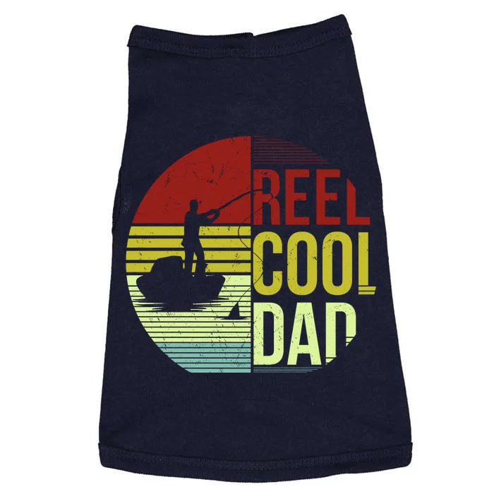 Reel Cool Dad Funny Fishing Fish Doggie Tank