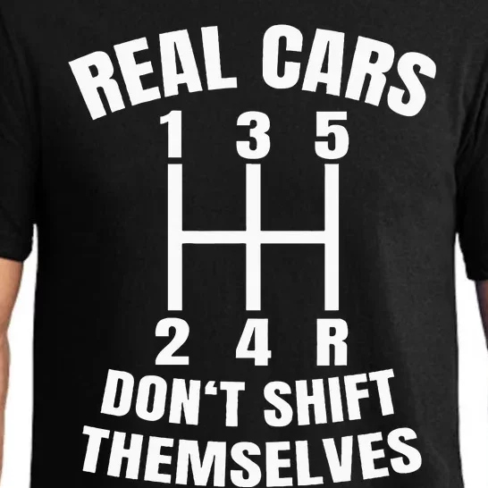 Real Cars DonT Shift Themselves Mechanic Auto Racing Pajama Set