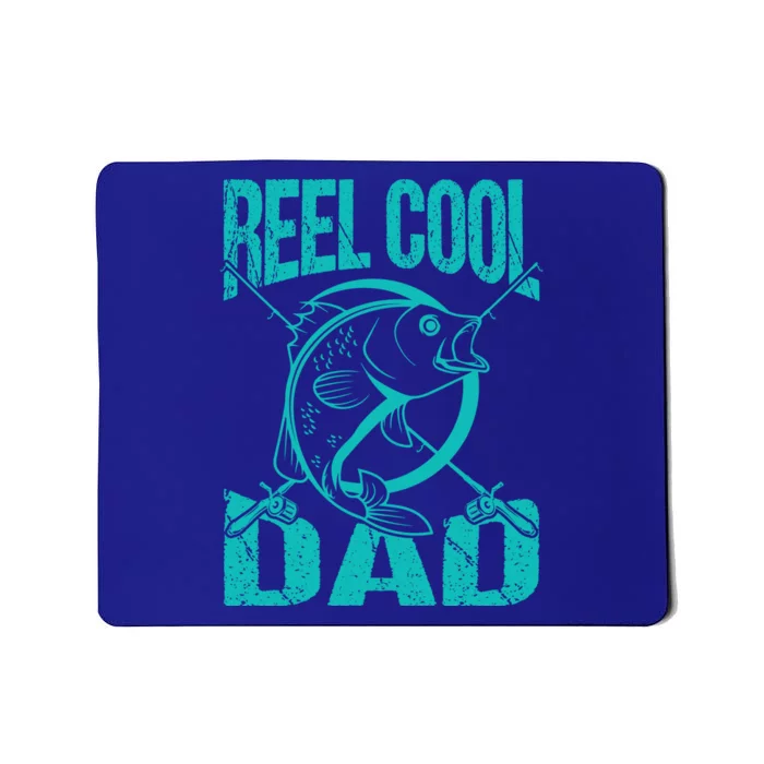 Reel Cool Dad Fathers Day Daddy Fishing Dad Gift Mousepad