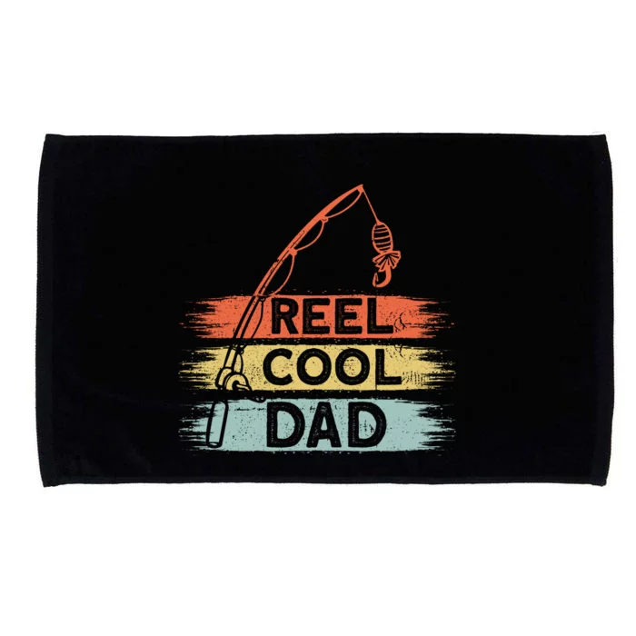 Reel Cool Dad Fathers Day Gift Microfiber Hand Towel