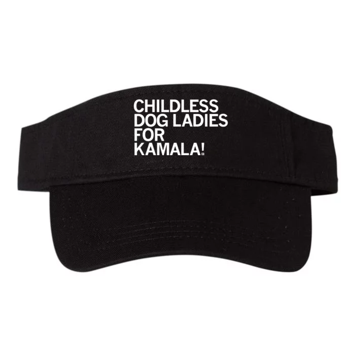 Raygunsite Childless Dog Ladies For Kamala Valucap Bio-Washed Visor