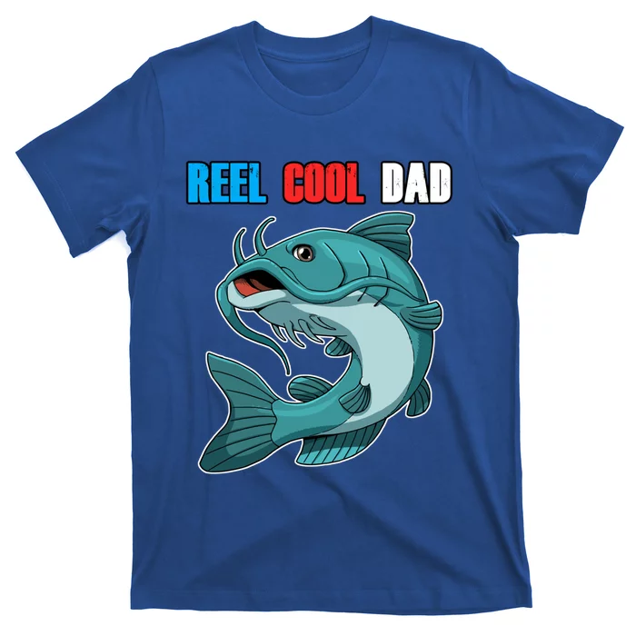 Reel Cool Dad Great Gift Daddy Fathers Day Fishing Gift Funny Gift T-Shirt