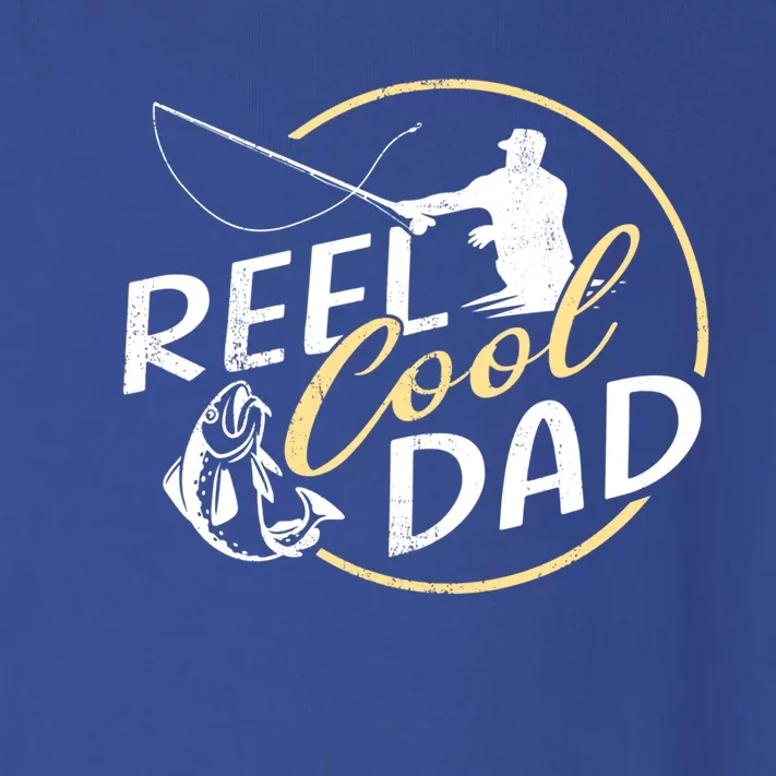 Reel Cool Dad Fishing Fathers Day Gift Toddler Long Sleeve Shirt