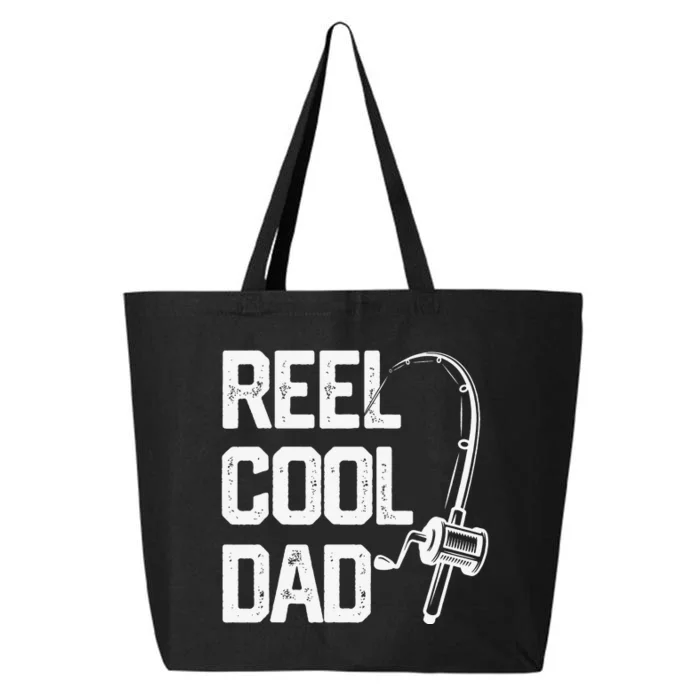 Reel Cool Dad Fishing Daddy Father's Day Gift 25L Jumbo Tote