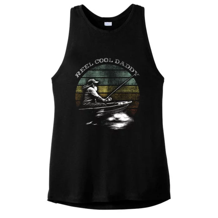 Reel Cool Daddy Fishing Ladies Tri-Blend Wicking Tank