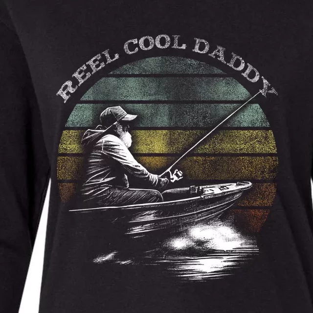 Reel Cool Daddy Fishing Womens Cotton Relaxed Long Sleeve T-Shirt