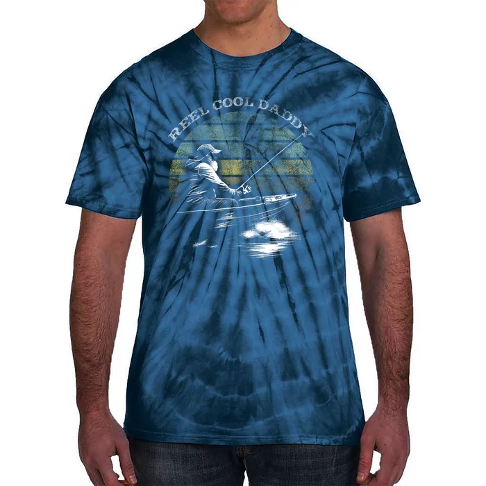 Reel Cool Daddy Fishing Tie-Dye T-Shirt