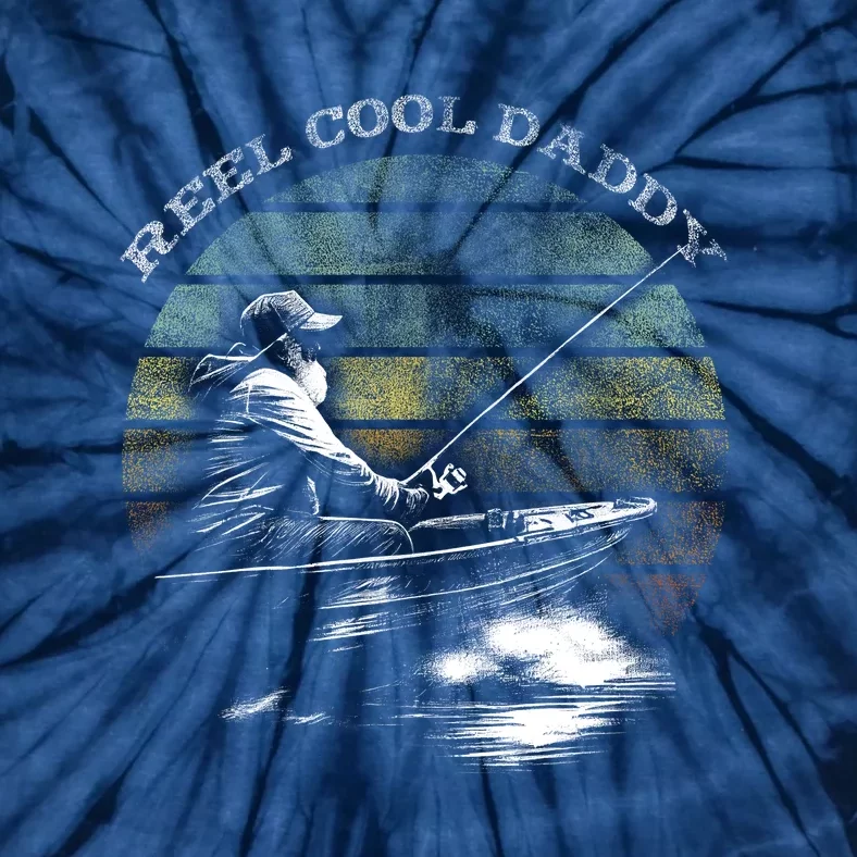 Reel Cool Daddy Fishing Tie-Dye T-Shirt