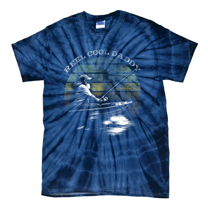 Reel Cool Daddy Fishing Tie-Dye T-Shirt