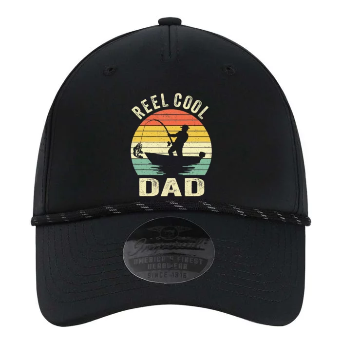 Reel Cool Dad Fishing Daddy Fathers Day Performance The Dyno Cap