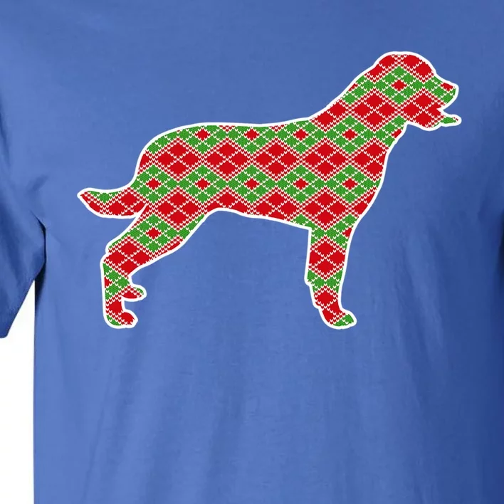 Rottweiler Christmas Dog Lover Gift Tall T-Shirt