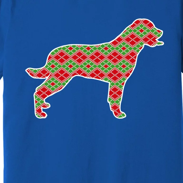 Rottweiler Christmas Dog Lover Gift Premium T-Shirt