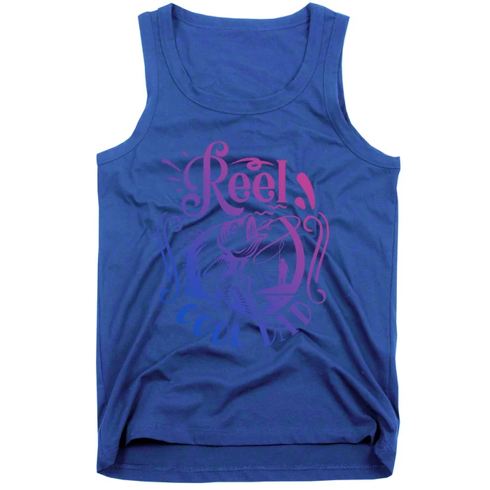 Reel Cool Dad Fishing Cool Gift Tank Top