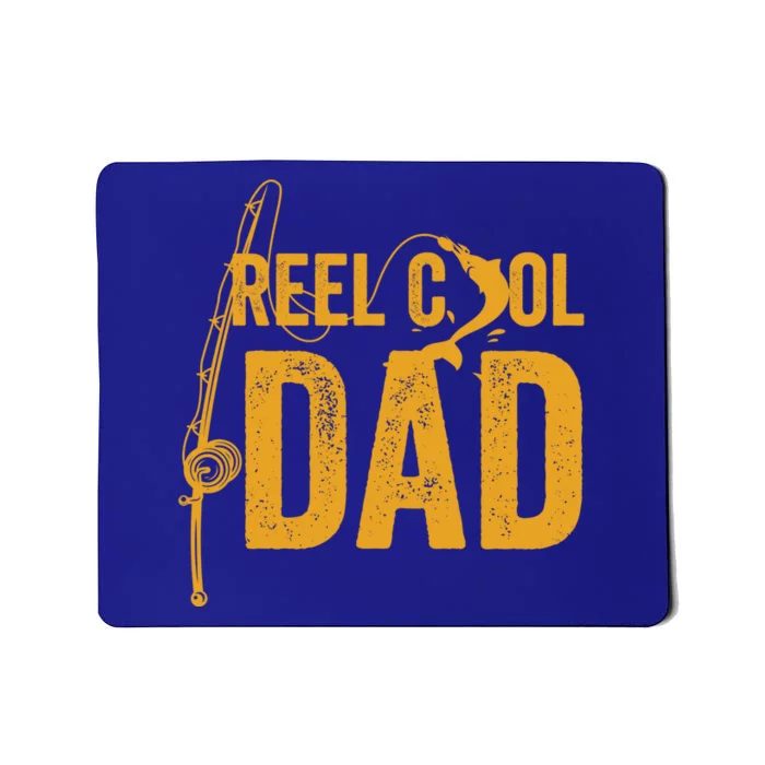 Reel Cool Dad Lucky Fisher Daddy Gift Mousepad