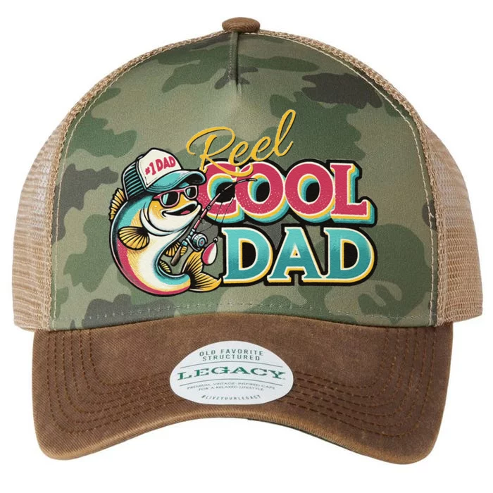 Reel Cool Dad Legacy Tie Dye Trucker Hat