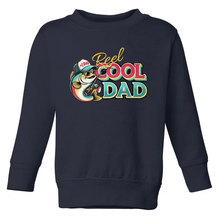 Reel Cool Dad Toddler Sweatshirt