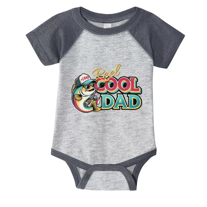 Reel Cool Dad Infant Baby Jersey Bodysuit