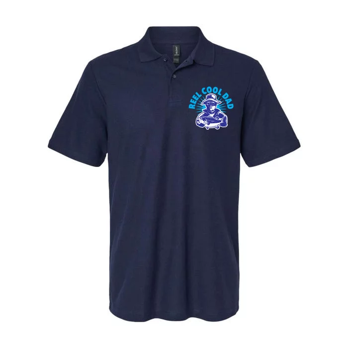 Reel Cool Dad Softstyle Adult Sport Polo