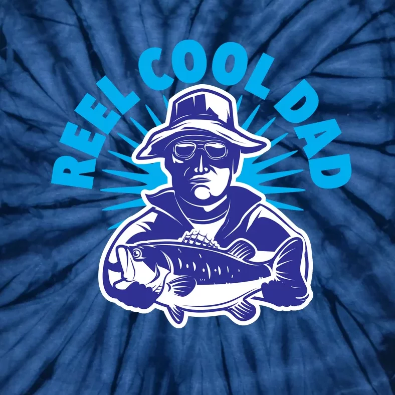 Reel Cool Dad Tie-Dye T-Shirt