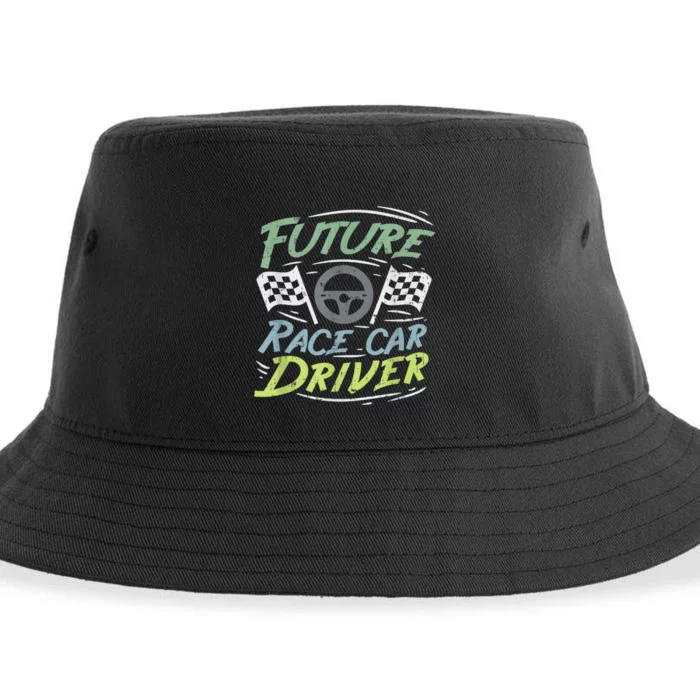 Race Car Driver Kids Racing Driver Sustainable Bucket Hat