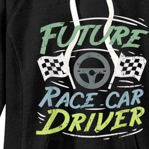 Race Car Driver Kids Racing Driver Women's Fleece Hoodie