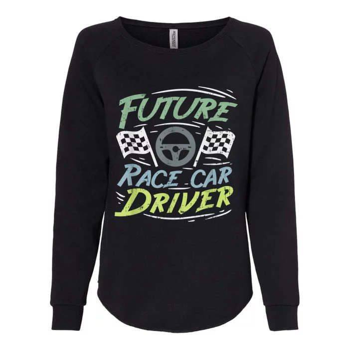 Race Car Driver Kids Racing Driver Womens California Wash Sweatshirt