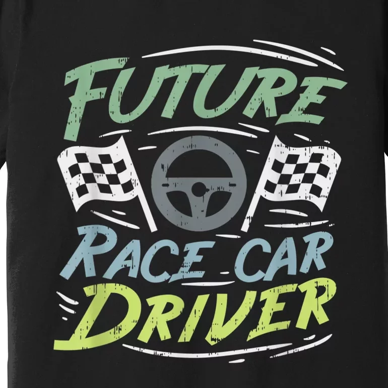 Race Car Driver Kids Racing Driver Premium T-Shirt