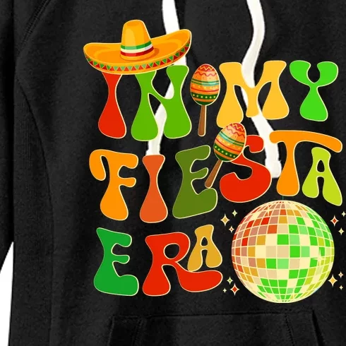 Retro Cinco De Mayo In My Fiesta Era Women's Fleece Hoodie