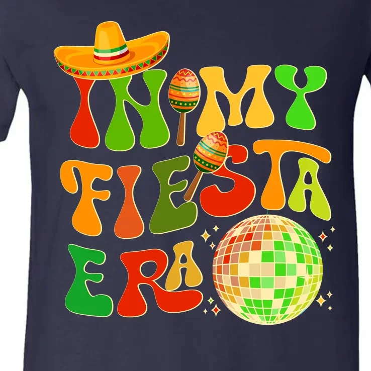 Retro Cinco De Mayo In My Fiesta Era V-Neck T-Shirt