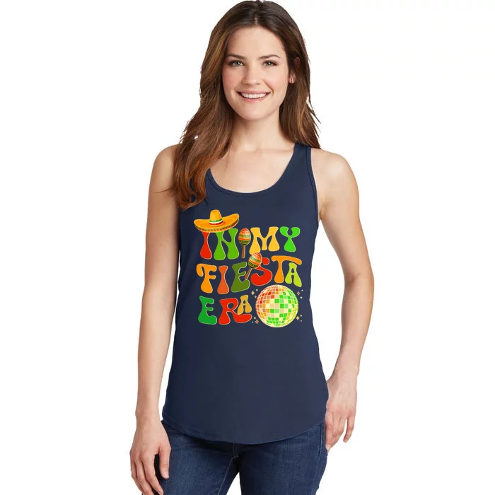 Retro Cinco De Mayo In My Fiesta Era Ladies Essential Tank