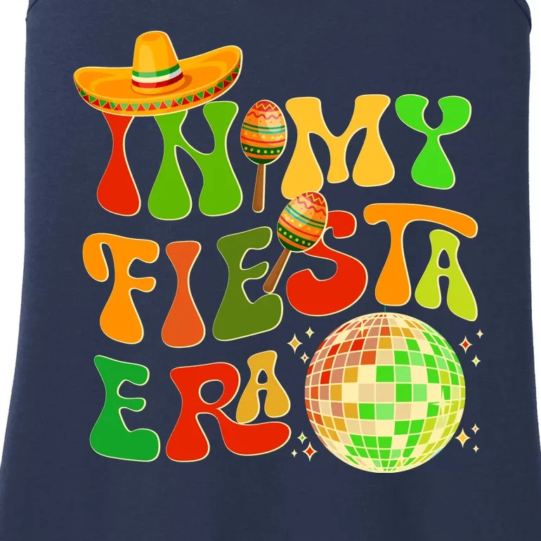 Retro Cinco De Mayo In My Fiesta Era Ladies Essential Tank