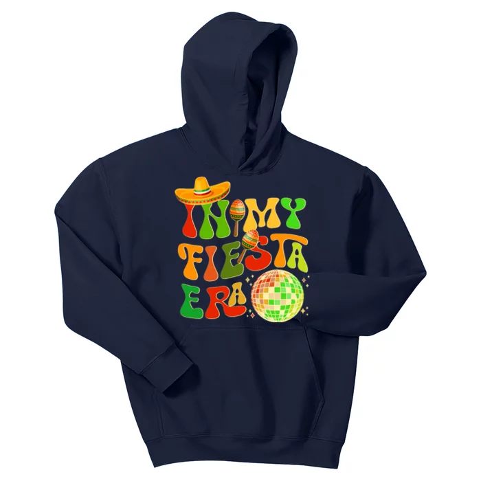 Retro Cinco De Mayo In My Fiesta Era Kids Hoodie