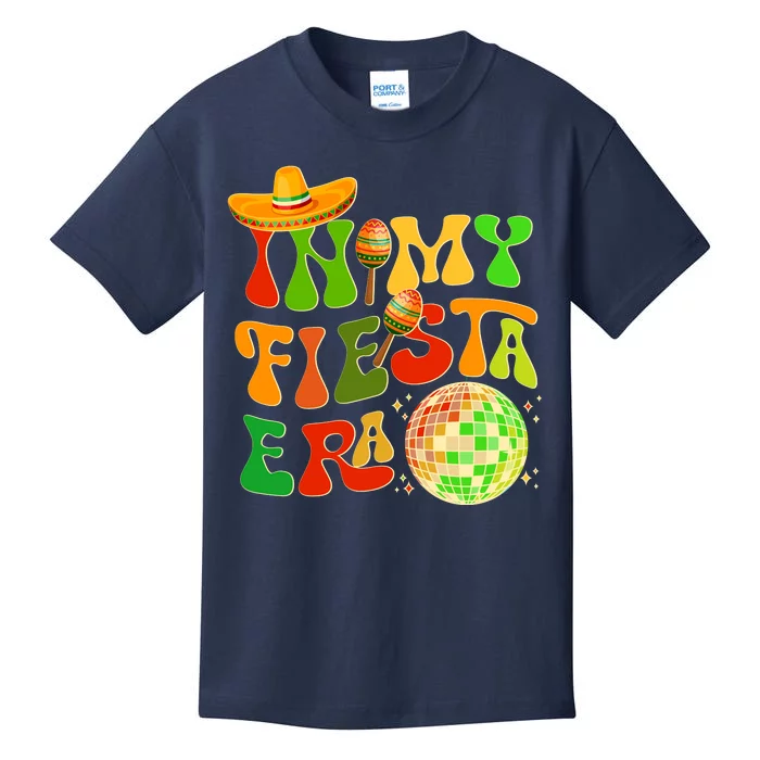 Retro Cinco De Mayo In My Fiesta Era Kids T-Shirt