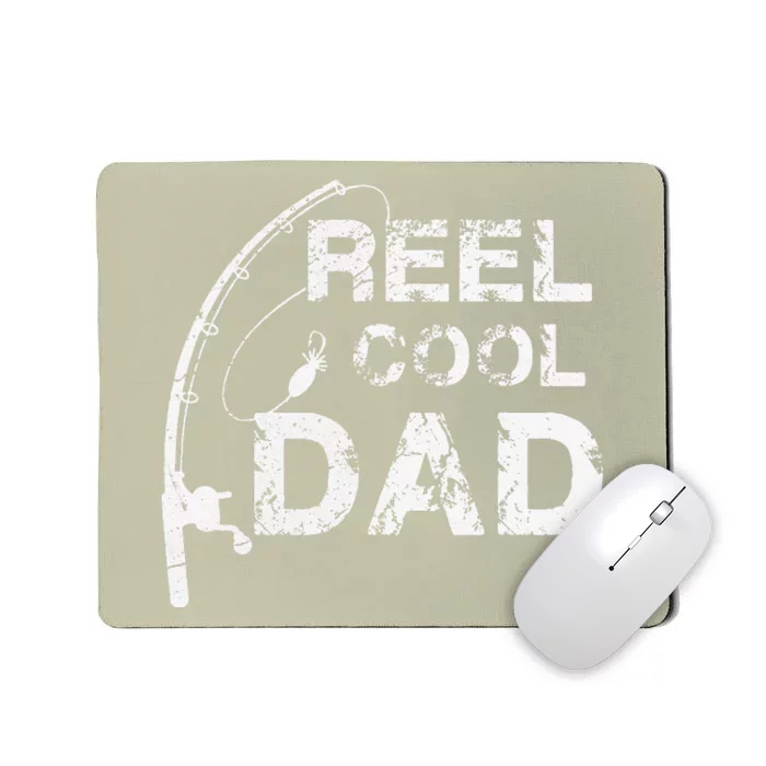 Reel Cool Dad Fishing Daddy Father's Day Gif Mousepad