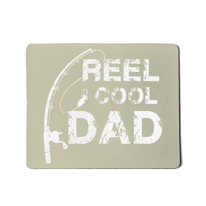 Reel Cool Dad Fishing Daddy Father's Day Gif Mousepad