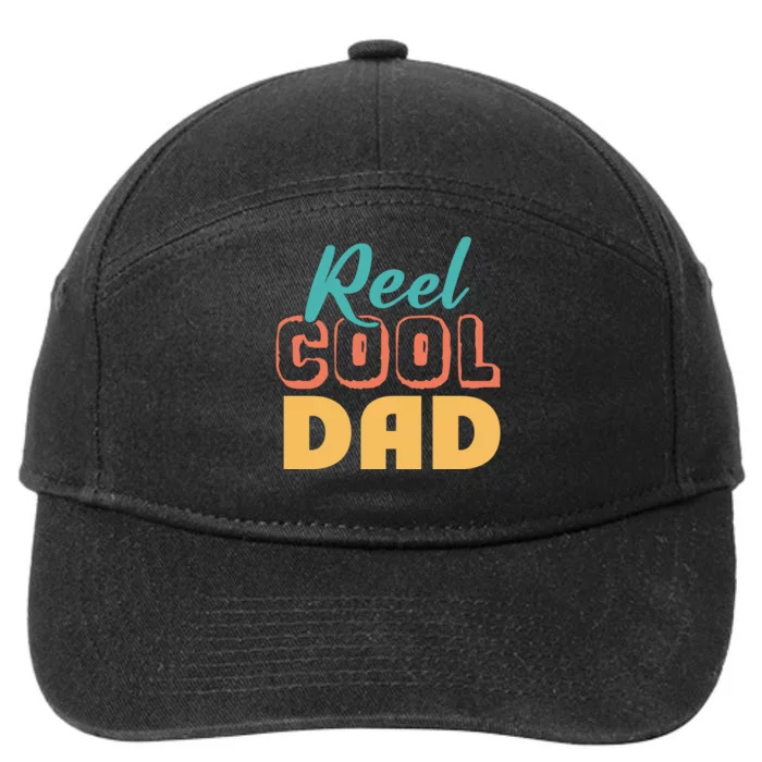 Reel Cool Dad 7-Panel Snapback Hat