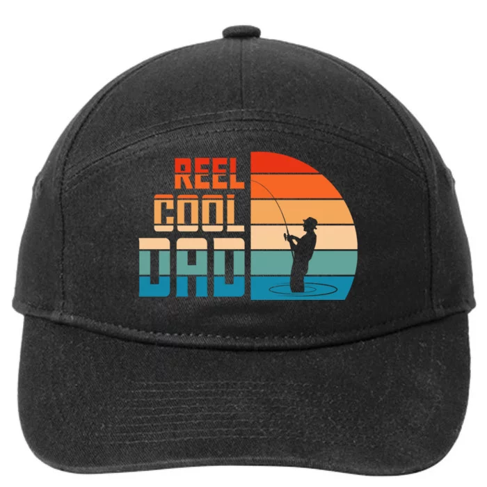 Reel Cool Dad 7-Panel Snapback Hat