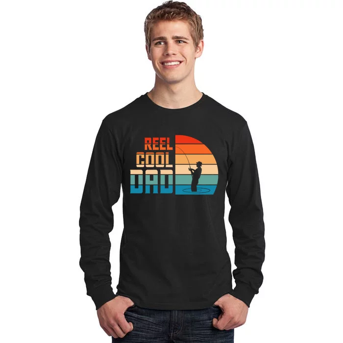 Reel Cool Dad Tall Long Sleeve T-Shirt