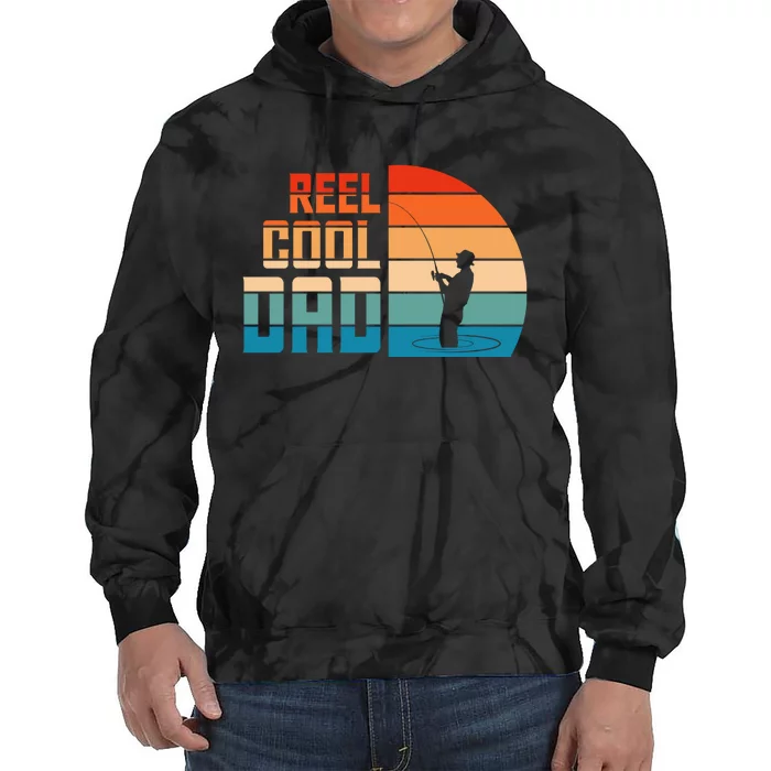 Reel Cool Dad Tie Dye Hoodie