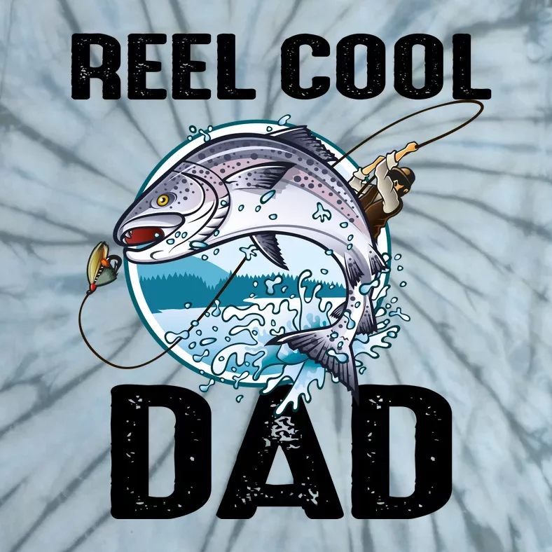 Reel Cool Dad Tie-Dye T-Shirt