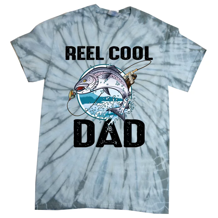 Reel Cool Dad Tie-Dye T-Shirt