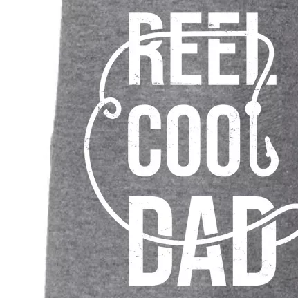 Reel Cool Dad Fishing Lover Gift Doggie 3-End Fleece Hoodie