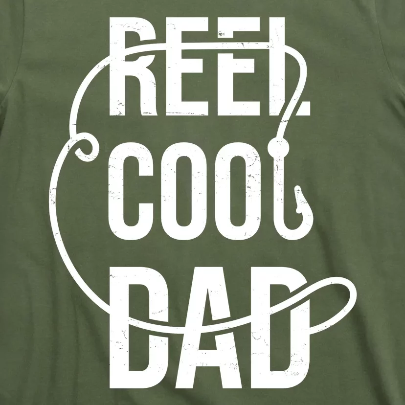 Reel Cool Dad Fishing Lover Gift T-Shirt