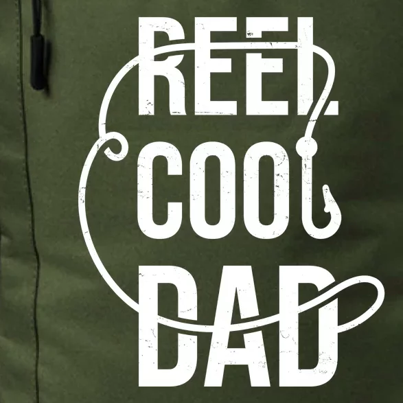 Reel Cool Dad Fishing Lover Gift Daily Commute Backpack