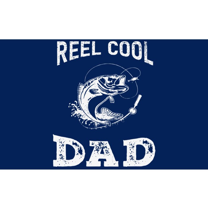 Reel Cool Dad Papa Fisherman Daddy FatherS Day Fishing Gift Bumper Sticker