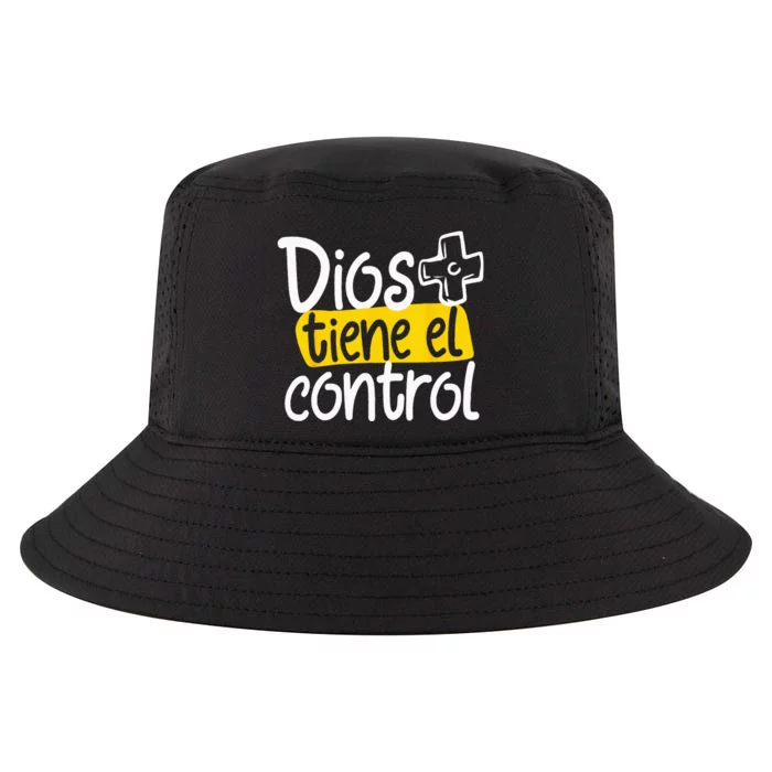 Regalo Cristiano En Espanol Christian Spanish Dios Tiene Con Cool Comfort Performance Bucket Hat