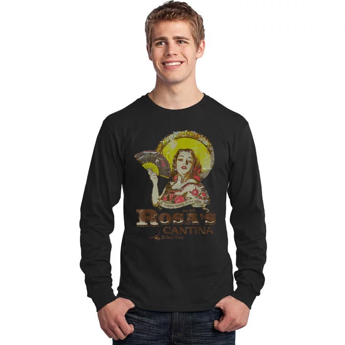 Rosas Cantina El Paso Texas Tall Long Sleeve T-Shirt