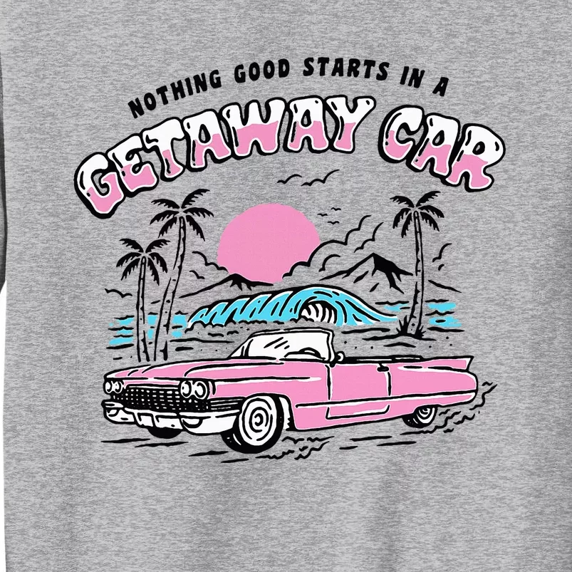 Retro Car Enthusiast Classic Design Tall Sweatshirt