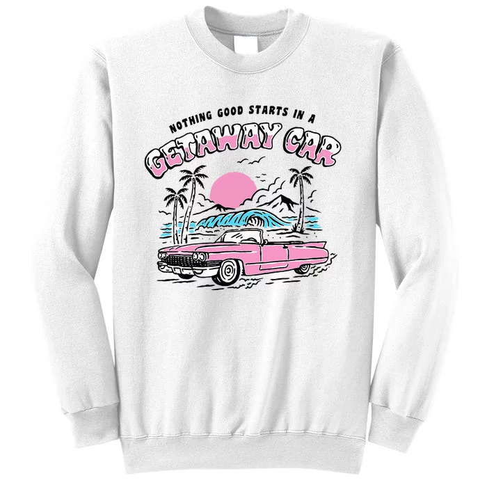 Retro Car Enthusiast Classic Design Sweatshirt