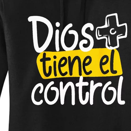 Regalo Cristiano En Espanol Christian Spanish Dios Tiene Con Women's Pullover Hoodie